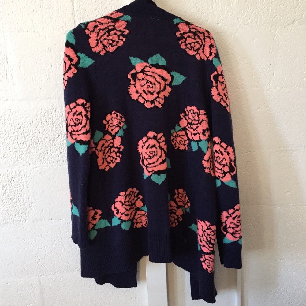Charlotte Russe Rose Cardigan
